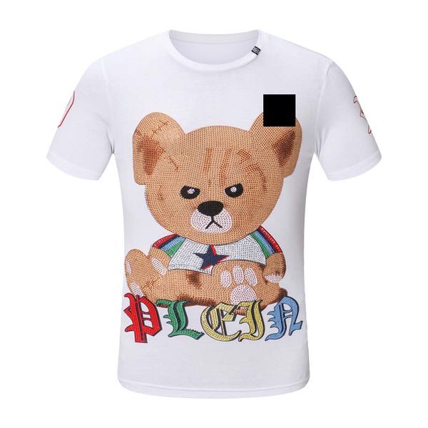 

2021s christian fashion men casual t shirts mens designer t shirt man paris france street shorts sleeve clothing tshirts asian size m-3xl p2, White;black