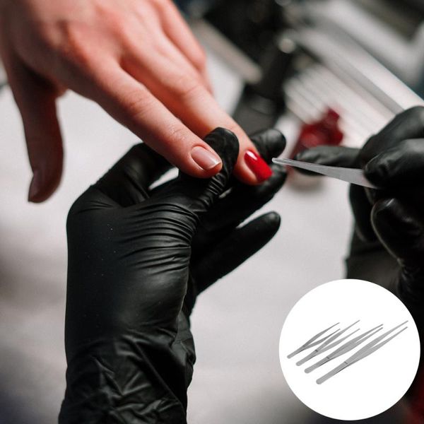 

eyebrow tools & stencils 4pcs serrated tip thickened non-skid multi-function