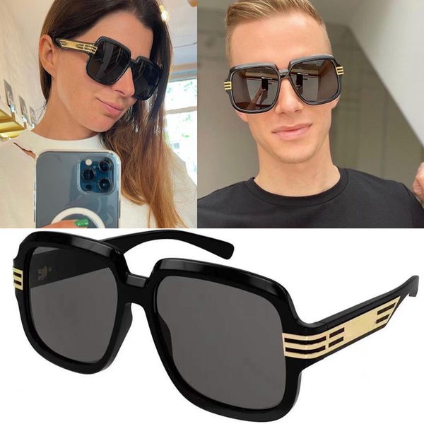 

luxury designer sunglasses for women special sunglasses mens summer style anti-ultraviolet retro plate full frame fashion eyeglasses random, White;black