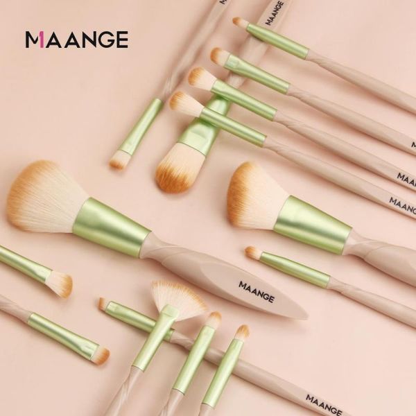 

makeup brushes 15pcs brush set eyeshadow eyebrow eyelash foundation soft hair skin-friendly portable beauty tool