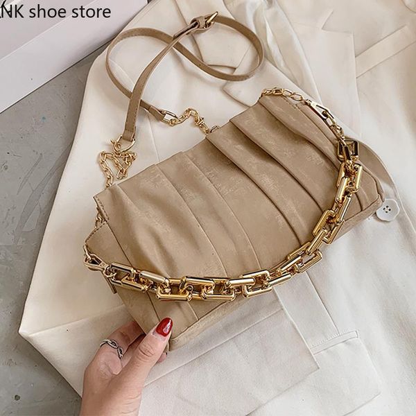 

size fashion cloud bags for women 2021 trend candy colors crossbody bag chain design shoulder handbags ladies travel brand totes