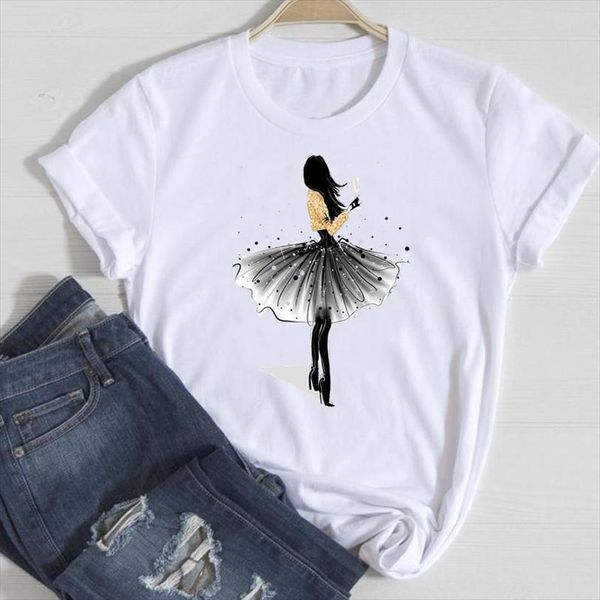 

trendy leisure happy short sleeve men's tees shirt cute cartoon summer t-shirts fashion clothes graphic print, White;black