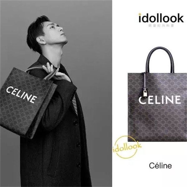 

2021 flower [li black xiantong]celinse bag advanced retro one shoulder messenger bag luxuryss designerss yw