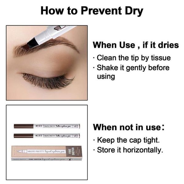 

lip pencils 4 color eyebrow pencil tint tip brow tattoo pen paint eye cosmetic eyebrows liner makeup waterproof y7a6