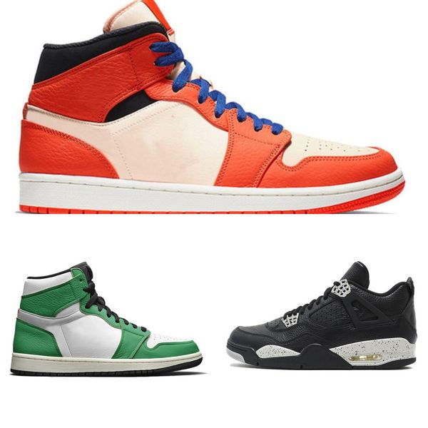 

1s og silver toe men basketball shoes sneakers 4 4s new fire red neon university blue 1 red flint 13s mens trainers sportm1nc