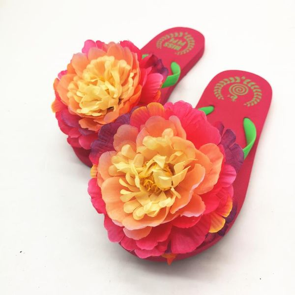 

summer handmade artificial women flip flops non slip flat casual original beach holiday slippers, Black