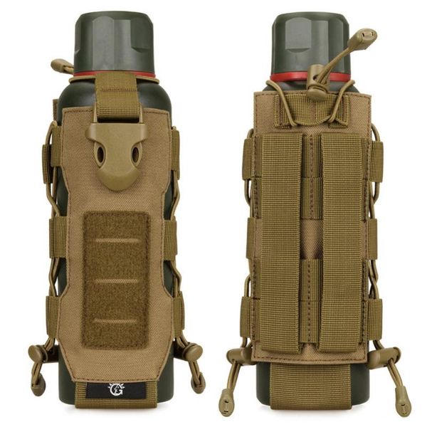 

outdoor bags travel kettle bag tactical molle water flask pocket nylon bottle pouch military canteen cover