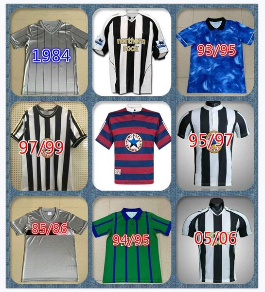 

1997 1998 shearer#9 pearce batty retro soccer jersey 97 98 asprilla john barnes ian rush albert classic football shirt, Black