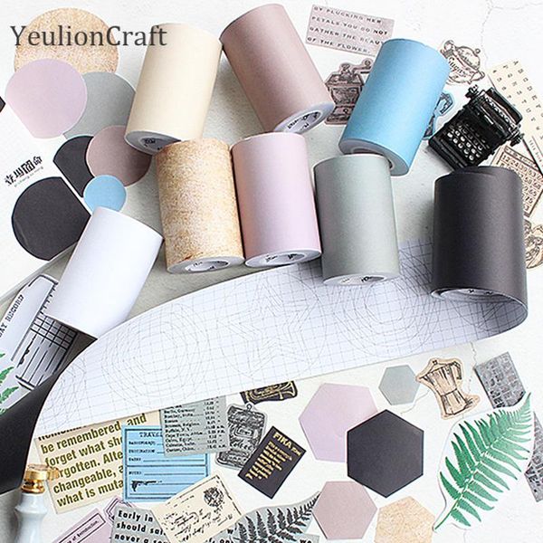 

gift wrap chzimade washi paper tape color writeen ruler off scrapbooking diy handmade home decoration sticker