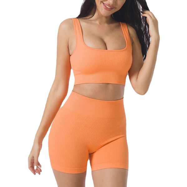 

yoga fit sportswear women styles outfit tracksuits sets for woman active suit bra shorts gym teach wear leggings fitness tracksuit designer, Gray