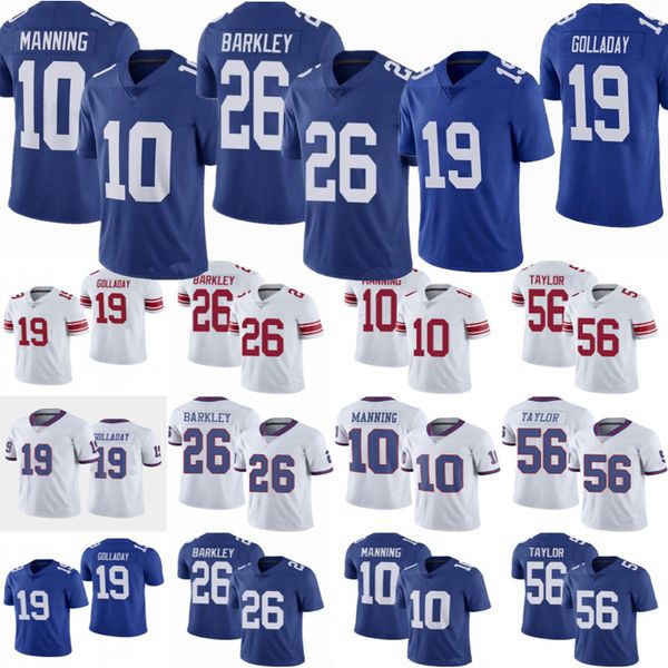 

19 kenny golladay jersey men women youth 26 saquon barkley 10 eli manning 8 daniel jones 92 michael strahan 87 sterling shepard 56 lawrence, Black;red