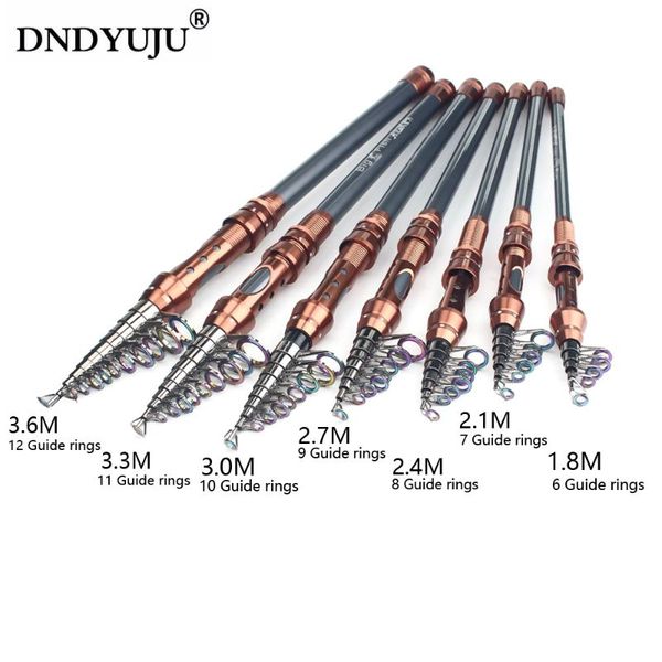 

boat fishing rods 1.8m-3.6m portable carp rod feeder hard frp carbon fiber pole