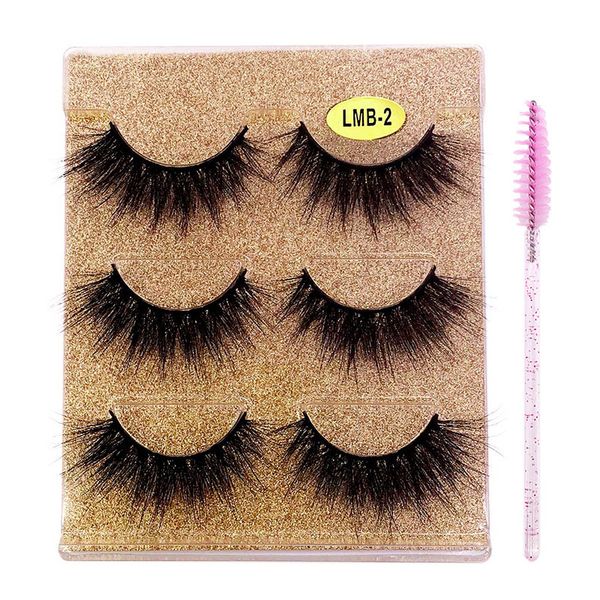 

soft light thick natural 3d false eyelashes extension curling crisscross hand made reusable mink fake lashes makeup accessory for eyes 15 mo
