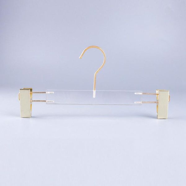 

hangers & racks 10pcs acrylic child pants transparent clothing rack display