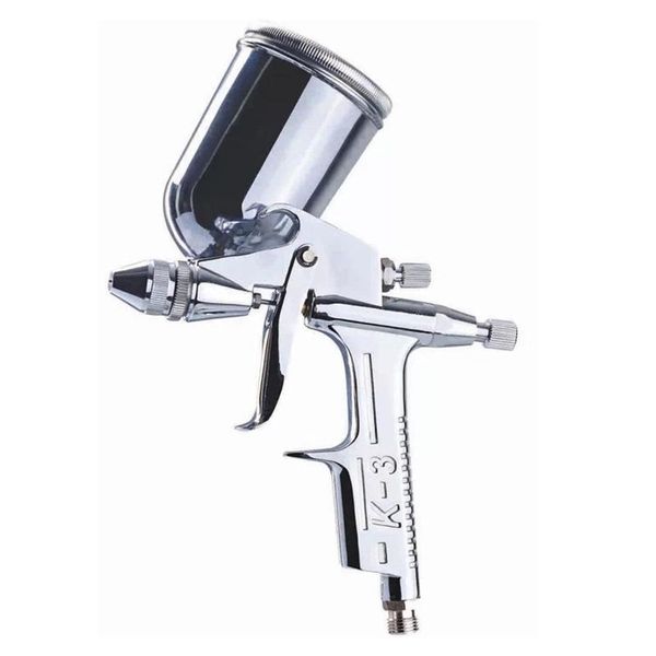 

professional spray guns 0.5mm mini air brush gun penumatic airbrush sprayer alloy for leather painting paint tool pistola