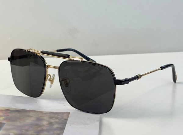 

summer attitude square sunglasses gold metal black dark grey lens vintage glasses des lunettes de soleil men fashion sun shades with box, White;black