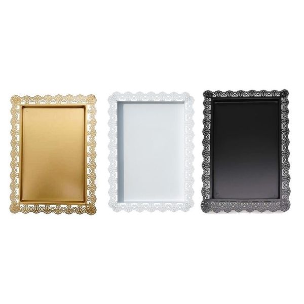 

other bakeware dessert cupcake metal display rectangle serving tray for wedding party 124e