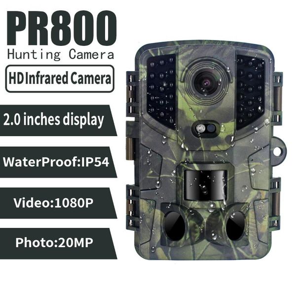 

camcorders outdoor waterproof pet track playback dv pr800 pir trigger infrared night vision biological life habits research camera