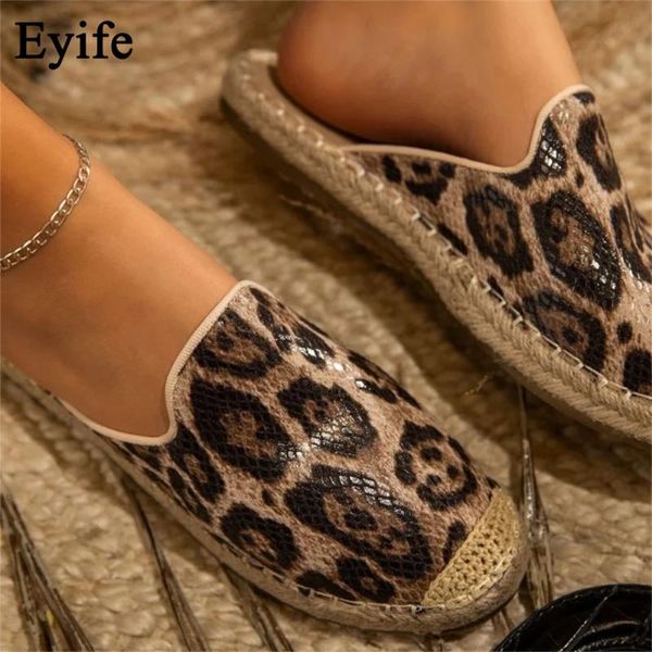 

summer slipper women 2021 snake slip on close toe ladies flat slides indoor outdoor female dress beach sandals slippers, Black