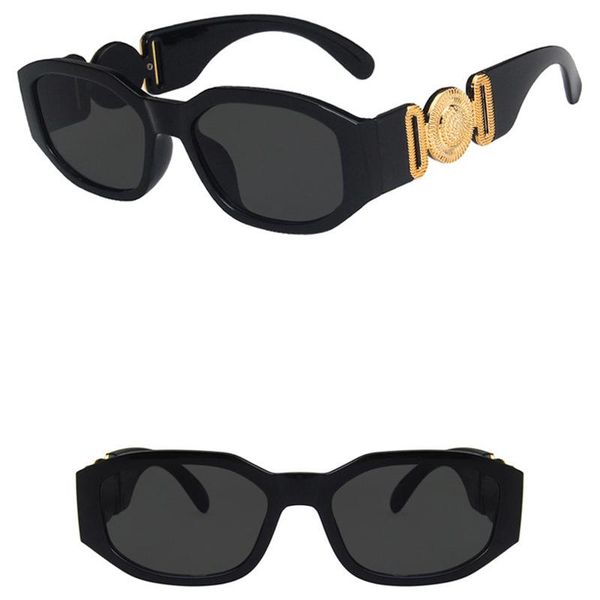 

sunglasses irregular personality head 2021 small frame cross-border trend, White;black