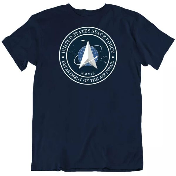 

space force united states air force military t shirt, White;black