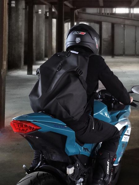 

backpack motorcycle helmet bag female riding waterproof travel large capacity male