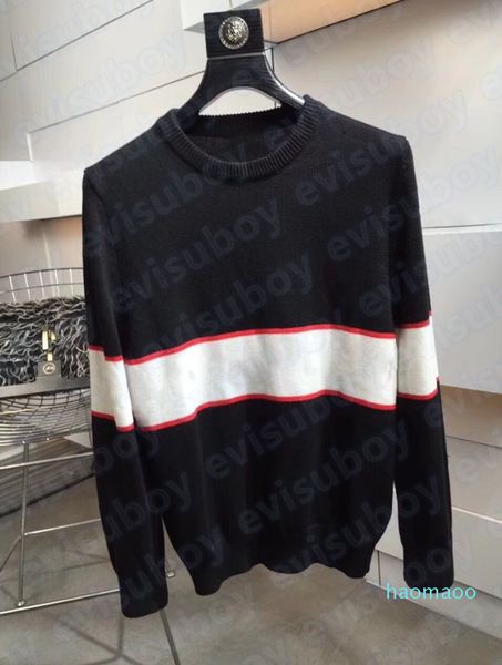 

designer-mens designer sweaters hoodies womens casual round neck long sleeve sweater couples sweatshirt black size -2xl, White;black