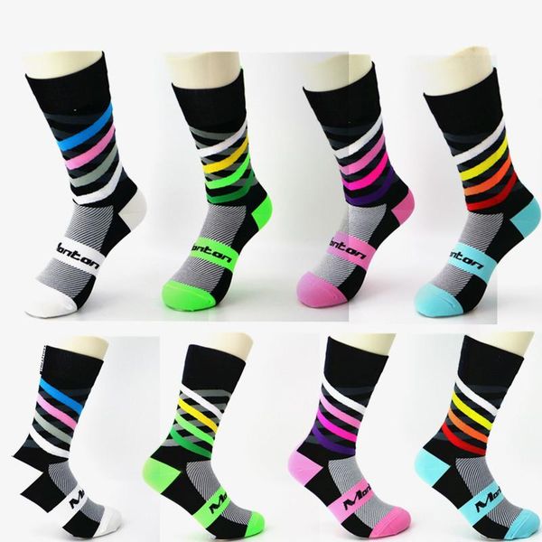 

sports socks outdoor cycling sport bikes running basketball football climbing hiking camping men women, Black
