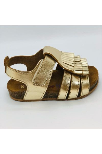 

sandals genuine leather orthopedic children, Black