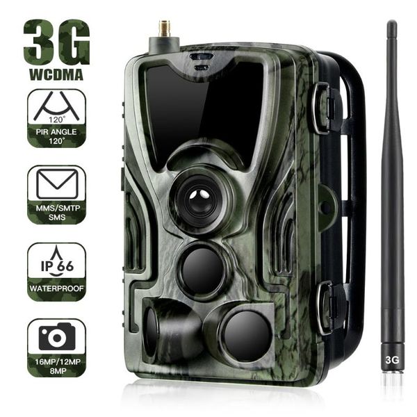 

outdoor hunting camera hc-801g 3g 16mp trail sms/mms/smtp ip66 po traps 0.3s trigger time trap wild cameras