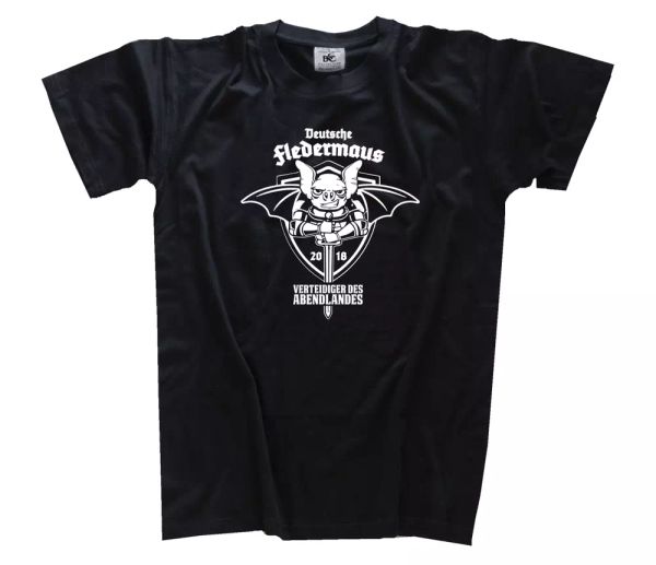 

german bat-defender of the occident islamification t-shirt s - 3xl, White;black