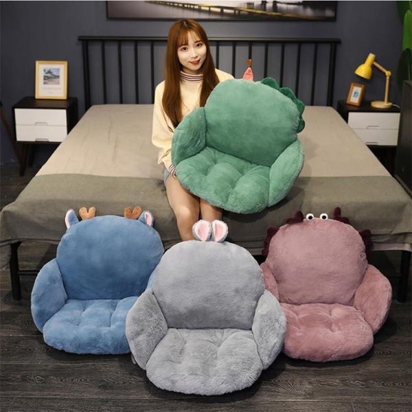 

cushion/decorative pillow cute cartoons back pillows plush chair cushion animal child seat sofa soft mat office nap birthday gift