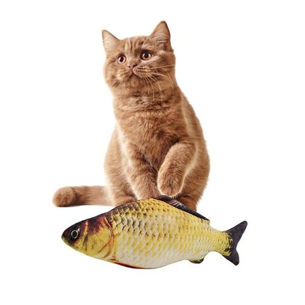 

cat toys electronic pet toy electric usb charging simulation fish for 30cm
