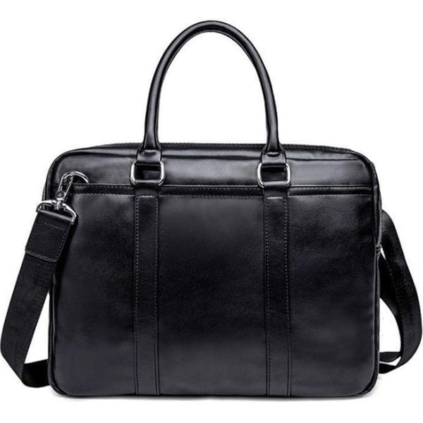 

duffel bags simple business men briefcase bag leather lapman shoulder