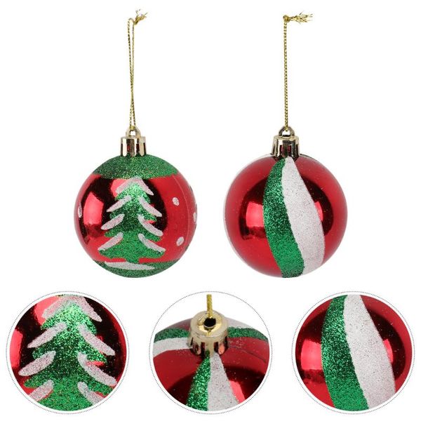 

party decoration 12pcs christmas style pendants festival tree decors