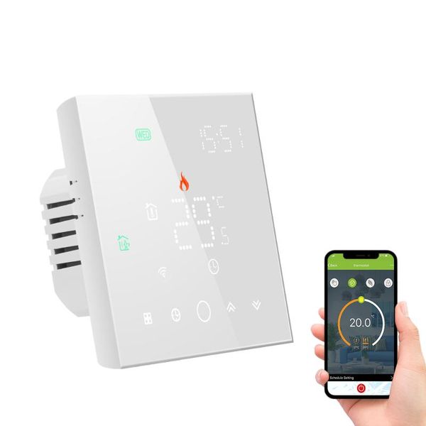 

smart home control wifi thermostat programmable voice app water heating temperature controller for echo google tmall genie