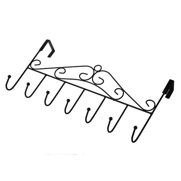 

robe hooks 7 door wardrobe hook hanger wall coat black