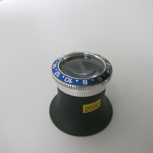 

repair tools & kits 3x 5x 10x 20x eye loupe jewelry magnifier with glass len for watch