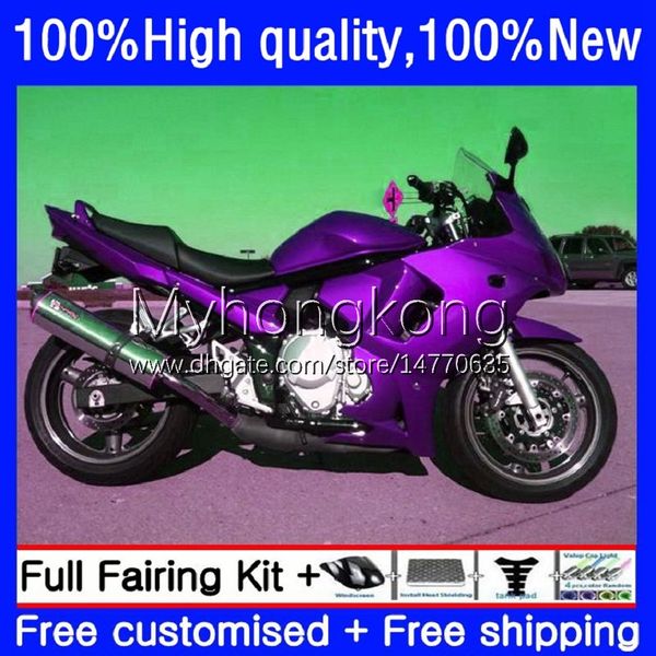 Corpo de OEM para Suzuki Katana Brilhante Roxo GSX 650F GSXF 650 GSXF650 08-14 29No.116 GSXF-650 2009 2010 2012 2012 2013 2013 2014 GSX650F GSX-650F 08 09 10 11 12 13 14 Kit de justo