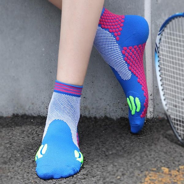 

sports socks professional cycling breathable sport quick-drying basketball marathon running soccer compression sock for triathlon, Black