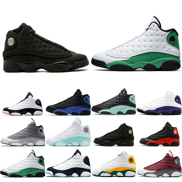 

basketball shoes 13s original atmosphere grey green gold glitter hyper royal island lucky starfish red flint starfish runner breathable