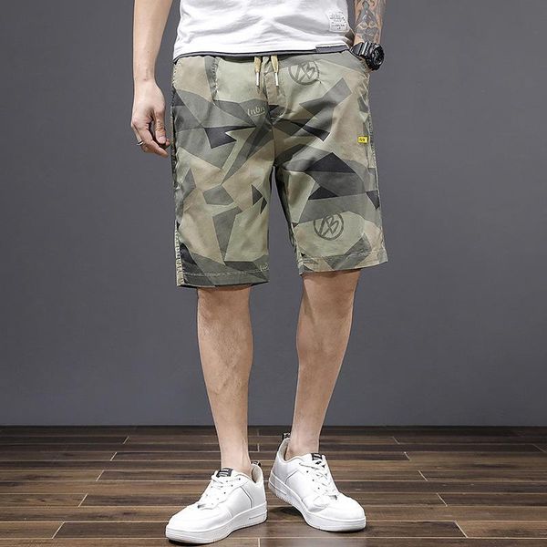 

men's shorts short pants men plus size summer casual loose comfortable trousers knee lenght baggy high quality, White;black