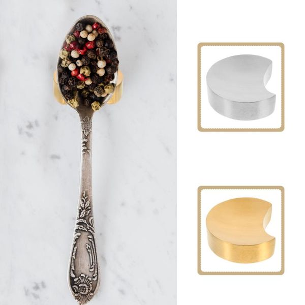 

spoons 2pcs flatware rest creative shape chopstick rack stand knives