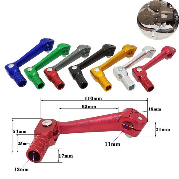

pedals motorcycleengine shift lever bicycle cb250 engine sm4 mx6 k5 t4 motocross shaft rod motorcycle gear