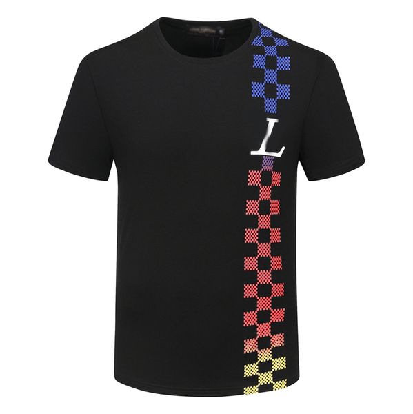 

summer mens designer t shirt casual man womens loose tees with letters print short sleeves sell luxury clothing size m-3xl @04, White;black