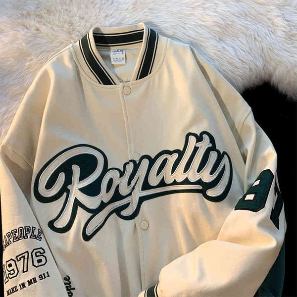 

women's jackets hiphop streetwear woman korean jacket matching color winter clothes nice ladies'loose autumn boyfriend style 9ni3, Black;brown