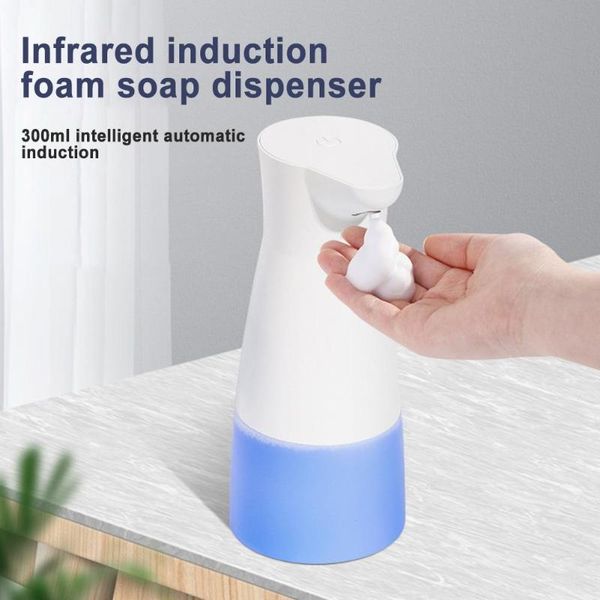 

intelligent automatic sensor foam soap dispenser smart induction auto liquid touchless hand washer outdoor gadgets