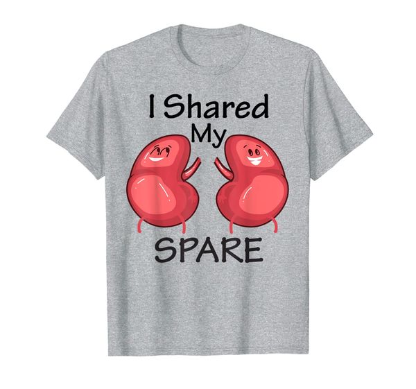 

cute i shared my spare shirt for kidney donors or givers, White;black