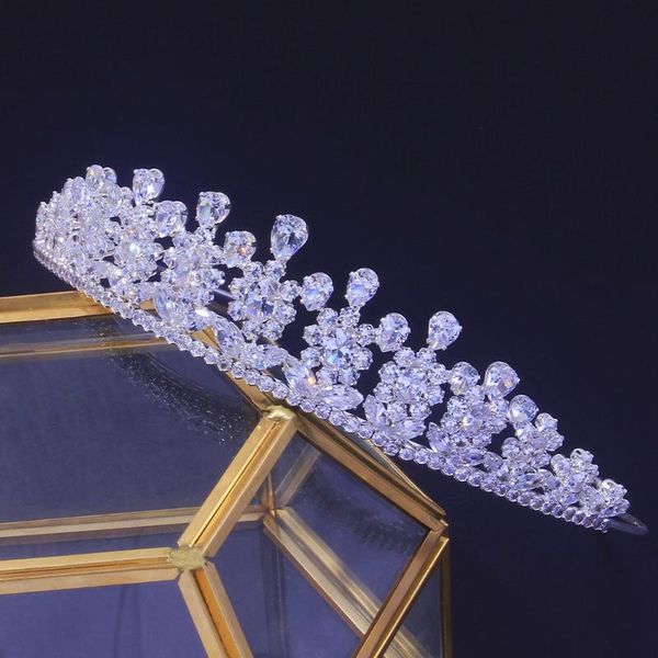 

hair clips & barrettes ymor european royal princess wedding bridal headwear crystals accessories tibetan band brides crown tiaras 70, Golden;silver