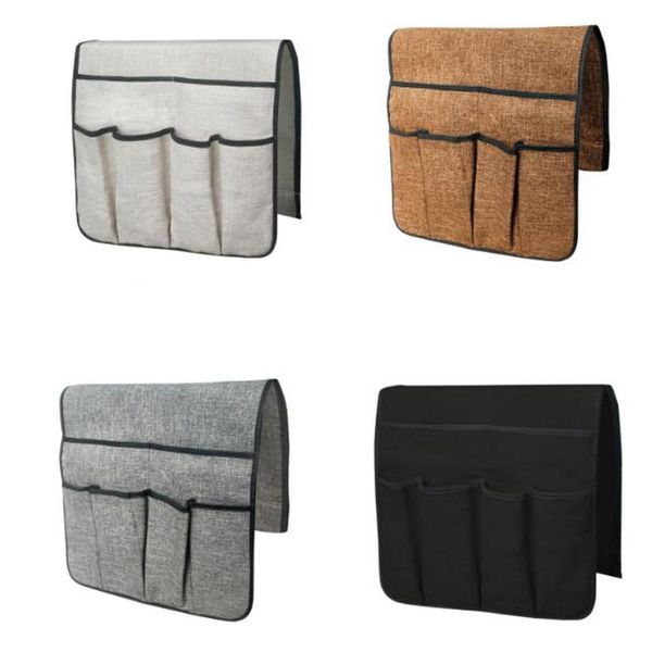 

sofa chair arm rest storage bag couch remote control phone box magazine sundries organizer bags